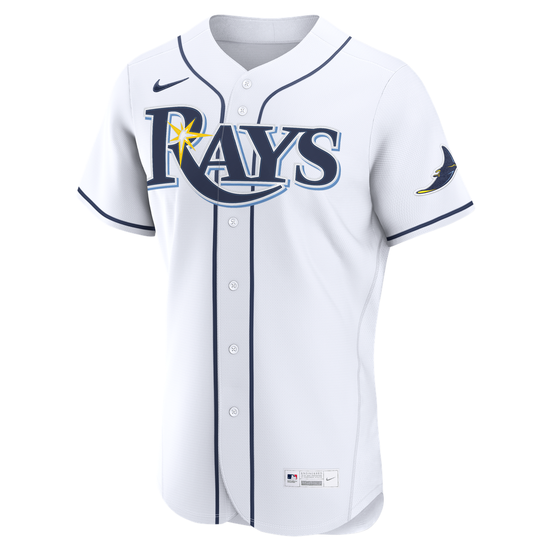 Tampa Bay Rays Nike Home Authentic Baseball Jersey - White