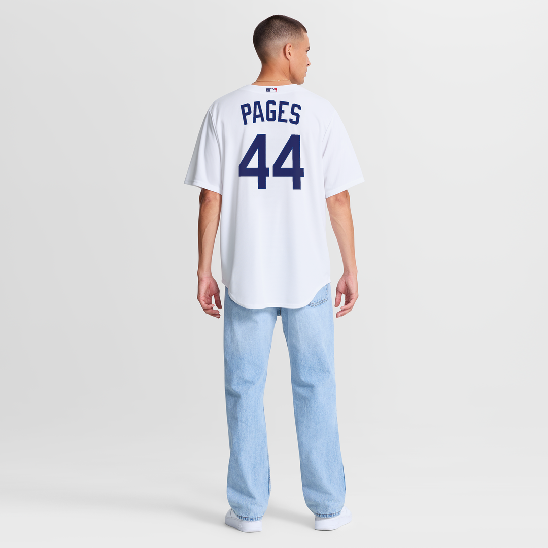 Los Angeles Dodgers Nike Andy Pages Home Replica Baseball Jersey - White