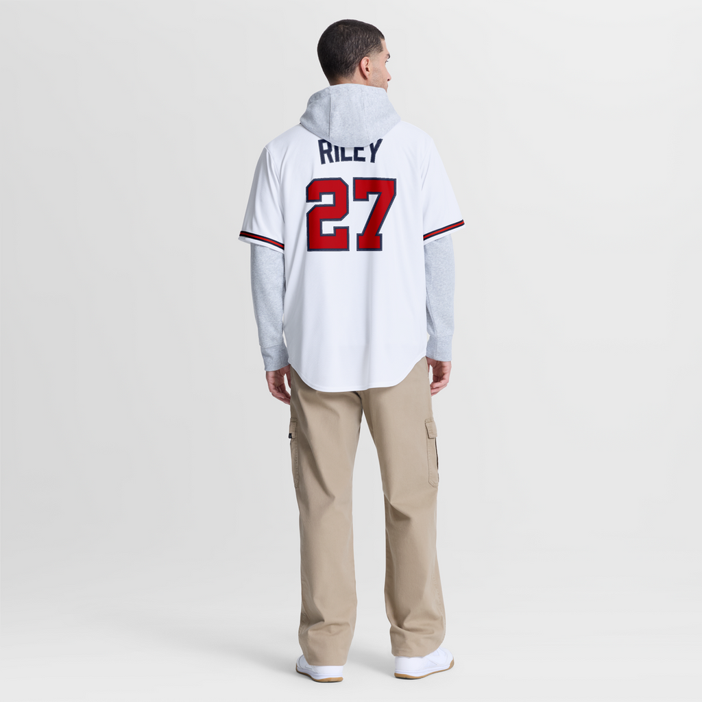 Atlanta Braves Nike Austin Riley Home Replica Baseball Jersey - White
