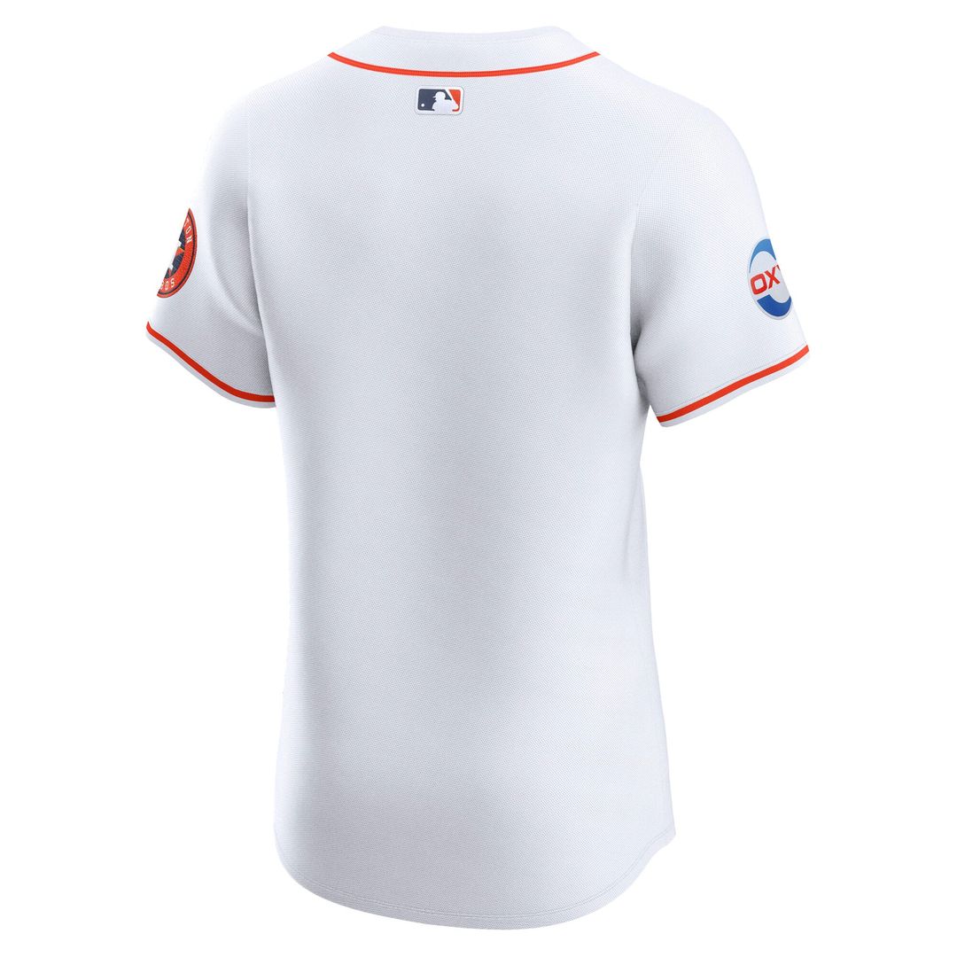 Houston Astros Nike Home Elite Baseball Jersey - White