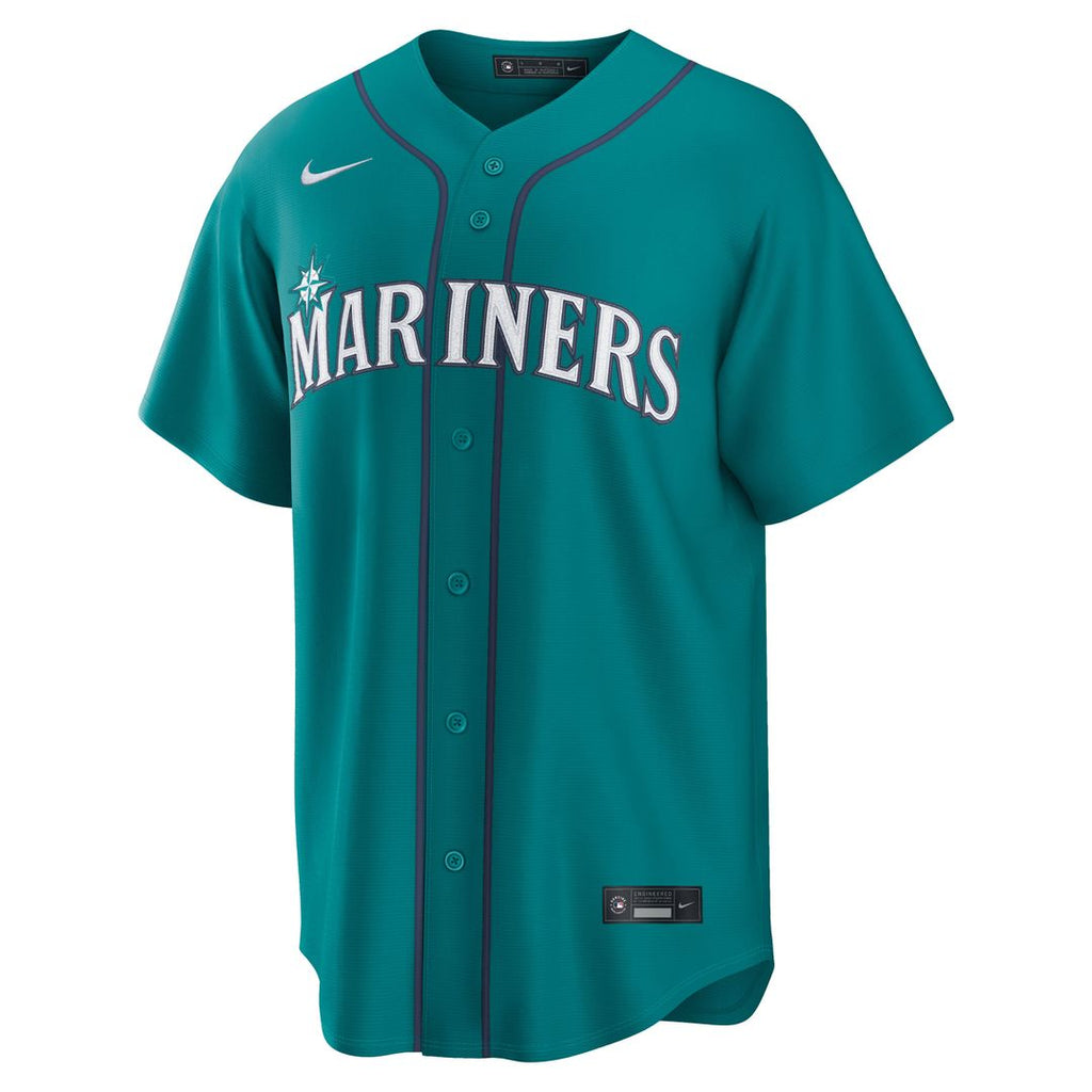 Seattle Mariners Nike Alternate Replica Baseball Jersey - Teal