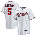 Washington Nationals Nike CJ Abrams Home Replica Baseball Jersey - White