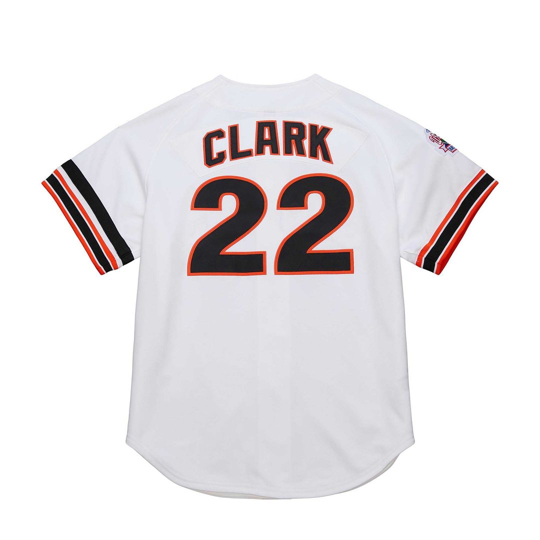 San Francisco Giants Mitchell & Ness Will Clark Cooperstown Collection 1989 Authentic Baseball Jersey - White