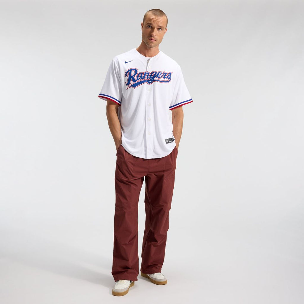 Texas Rangers Nike Home Replica Team Baseball Jersey - White