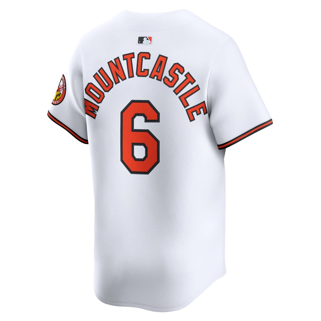 Baltimore Orioles Nike Ryan Mountcastle Home Limited Baseball Jersey - White