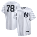 New York Yankees Nike Spencer Jones Home Replica Baseball Jersey - White