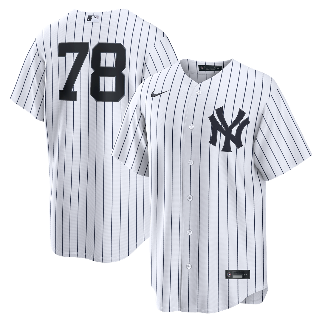 New York Yankees Nike Spencer Jones Home Replica Baseball Jersey - White