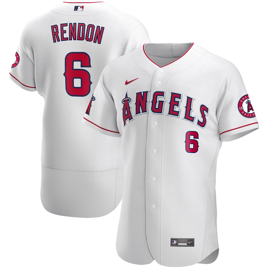 Los Angeles Angels Nike Anthony Rendon Authentic Baseball Jersey - White