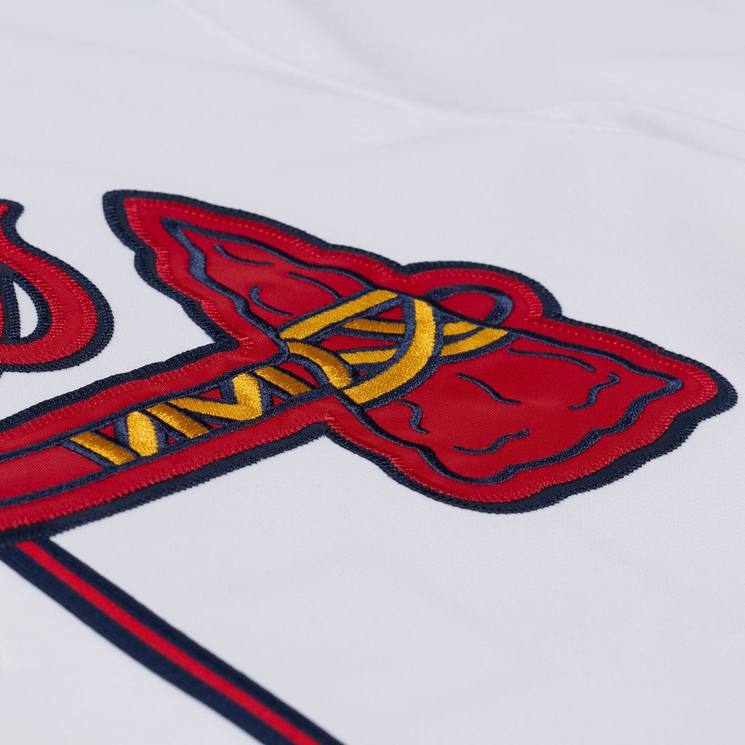 Atlanta Braves Mitchell & Ness Andruw Jones 2005 Authentic Baseball Jersey - White