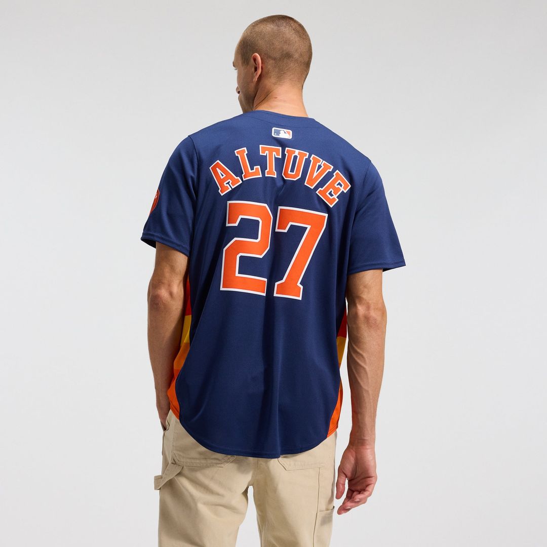 Houston Astros Nike Jose Altuve Alternate Limited Baseball Jersey - Navy