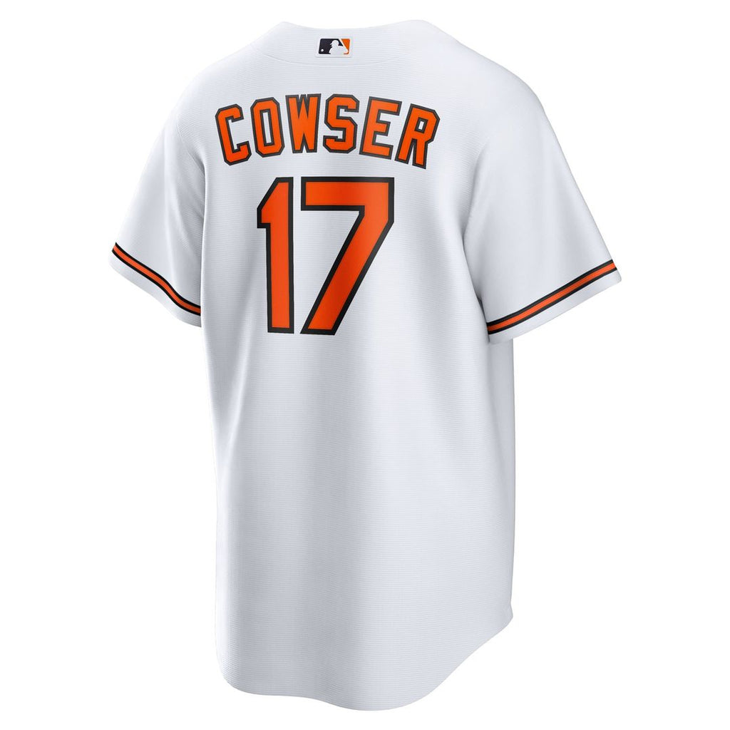 Baltimore Orioles Nike Colton Cowser Home Replica Baseball Jersey - White