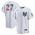New York Yankees Nike Fourth of July Giancarlo Stanton USA 250 Stadium Baseball Jersey - White