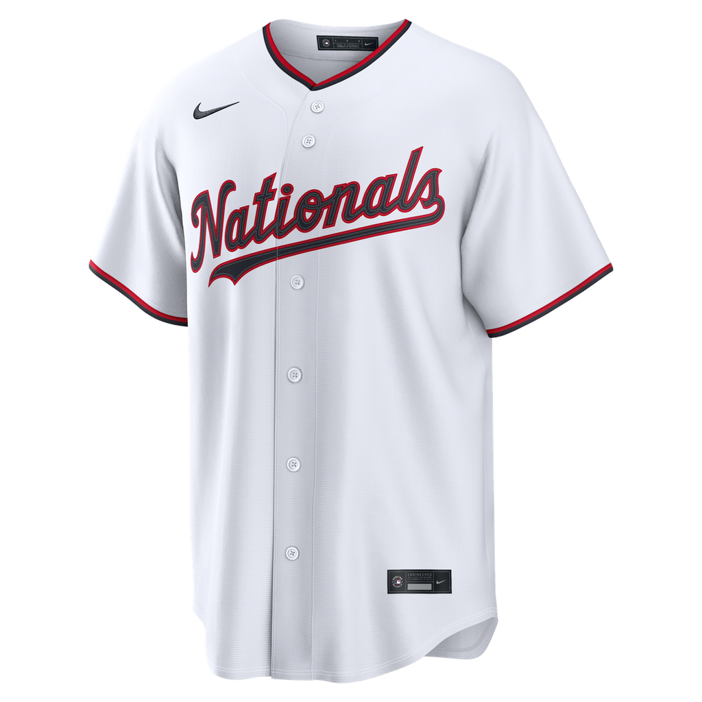 Washington Nationals Nike Dylan Crews Home Replica Baseball Jersey - White