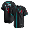 Arizona Diamondbacks Nike Ketel Marte Alternate Limited Baseball Jersey - Black