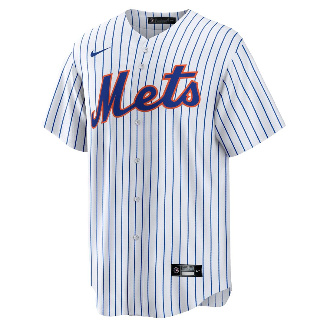 New York Mets Nike Brandon Nimmo Home Replica Baseball Jersey - White