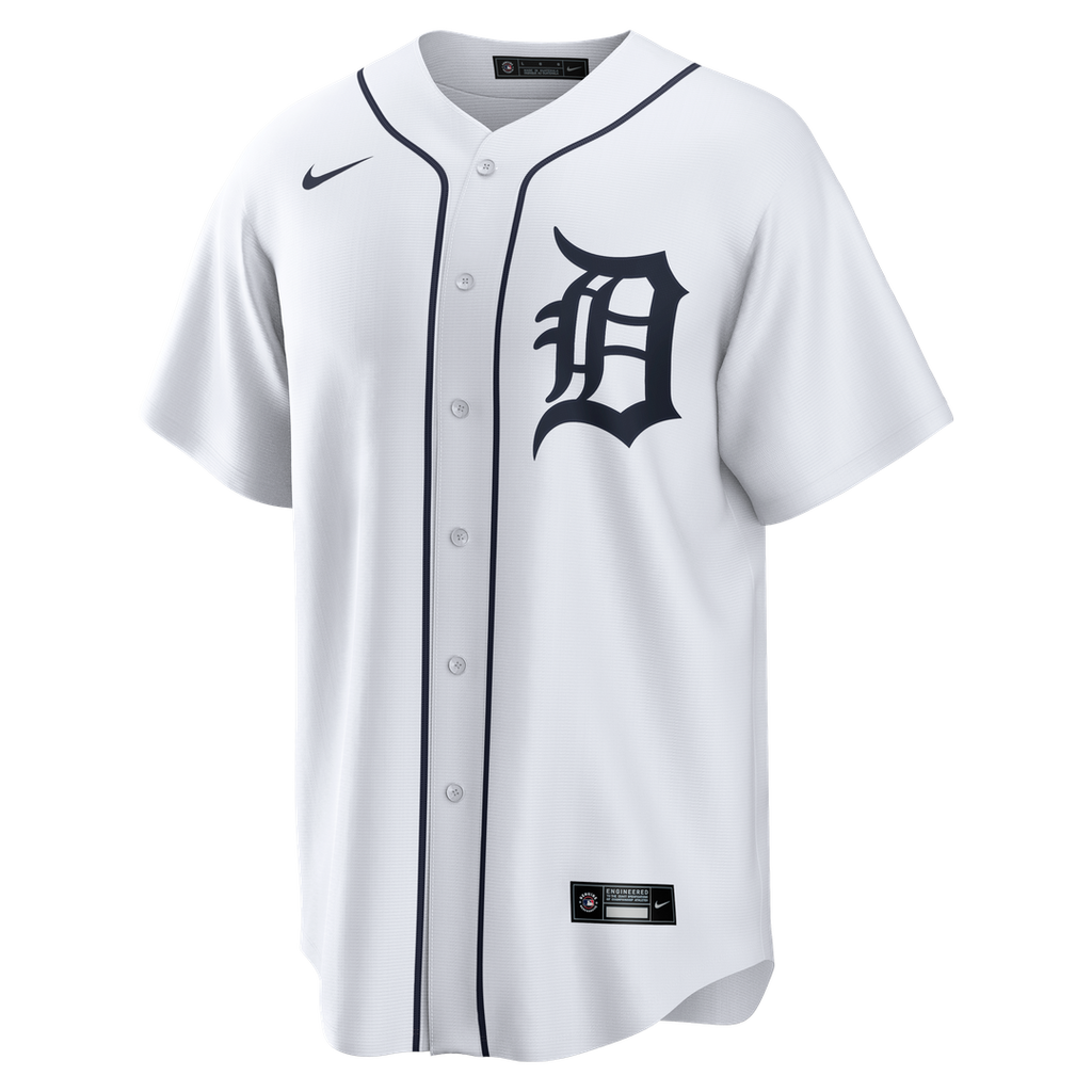 Detroit Tigers Nike Miguel Cabrera Home Retired Player Replica Baseball Jersey - White