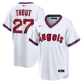 Los Angeles Angels Nike Mike Trout Alternate Replica Baseball Jersey - White