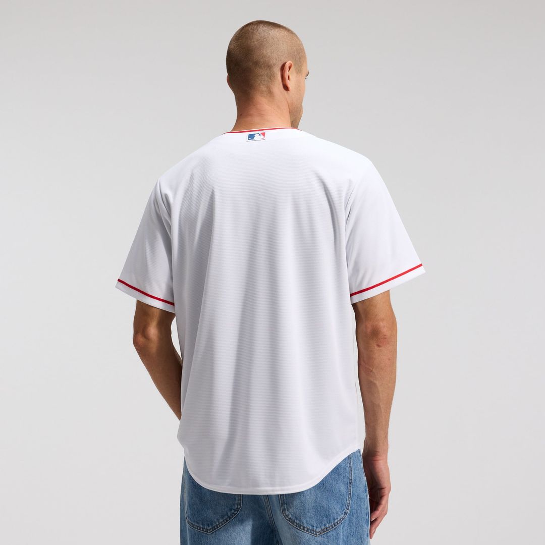 Los Angeles Angels Nike Home Replica Team Baseball Jersey - White