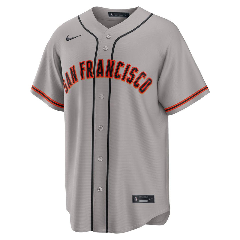 San Francisco Giants Nike Jung Hoo Lee Road Replica Baseball Jersey - Gray
