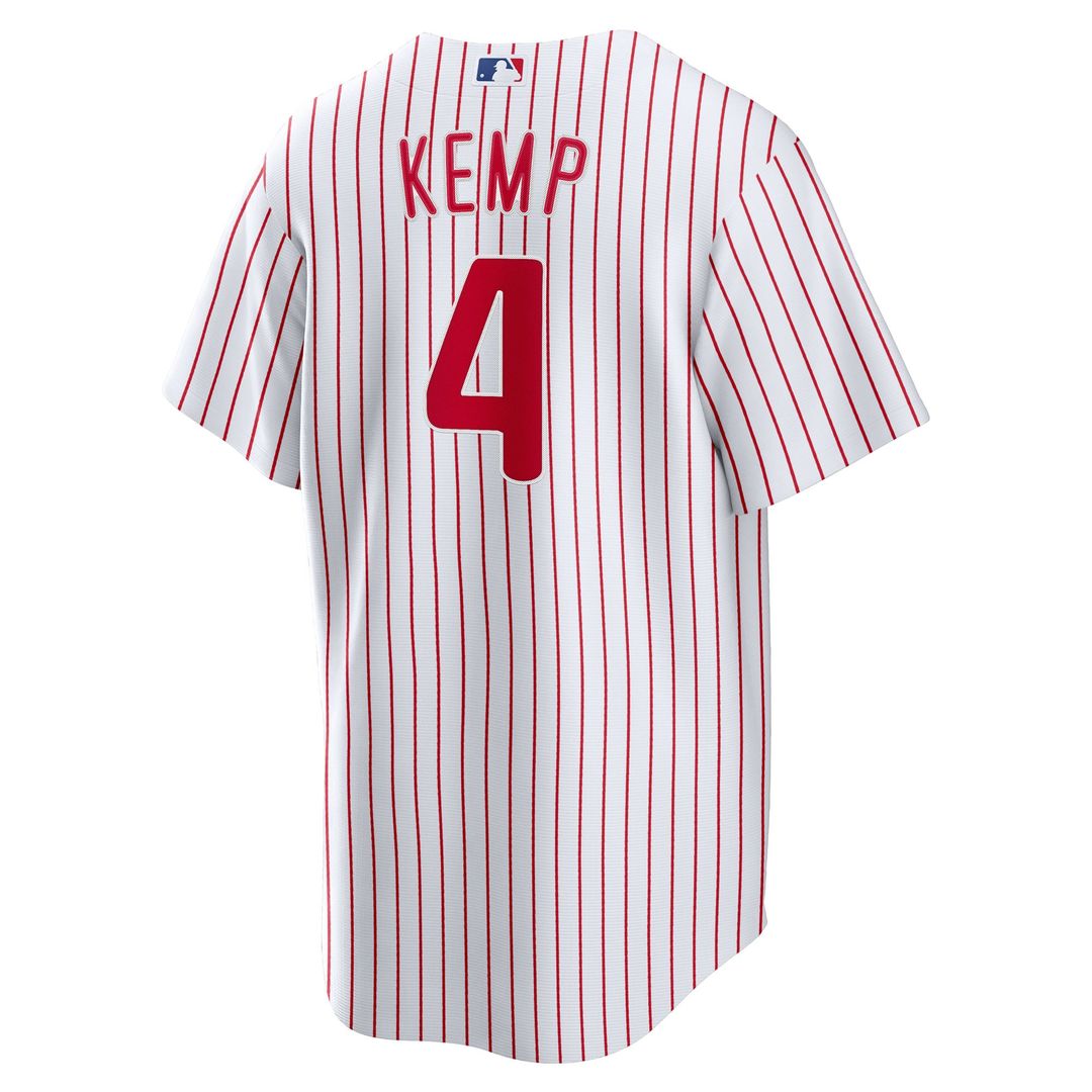 Philadelphia Phillies Nike Otto Kemp Home Replica Baseball Jersey - White