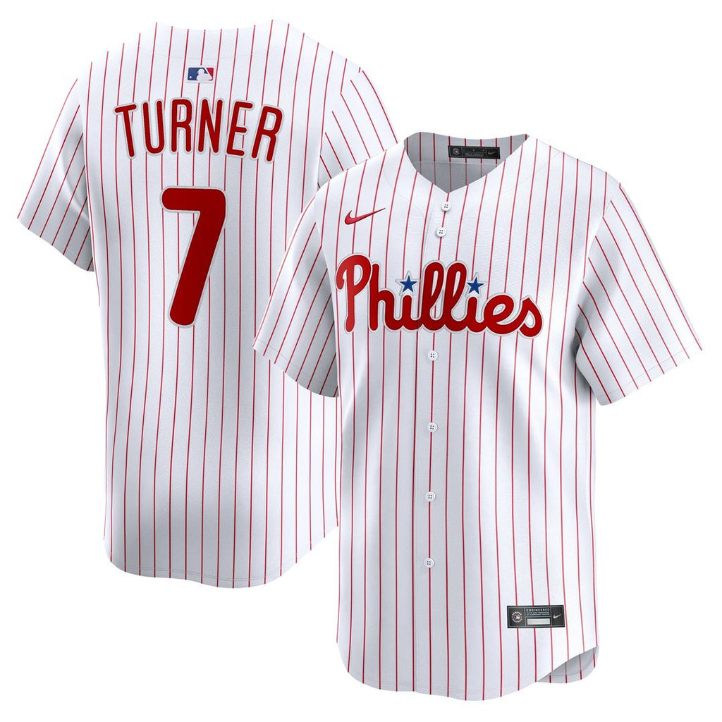 Philadelphia Phillies Nike Trea Turner Home Limited Baseball Jersey - White