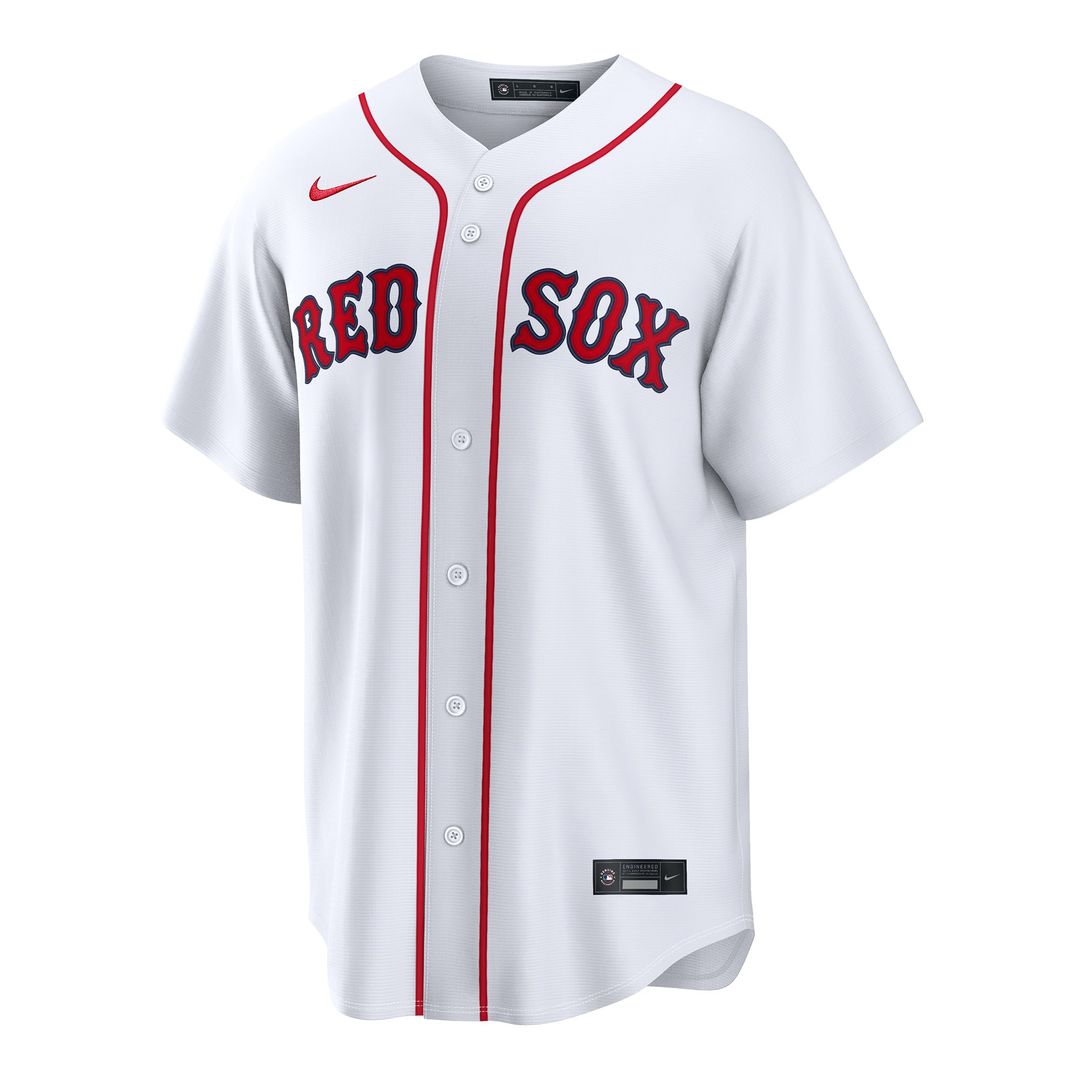 Boston Red Sox Nike Willson Contreras Home Replica Baseball Jersey - White
