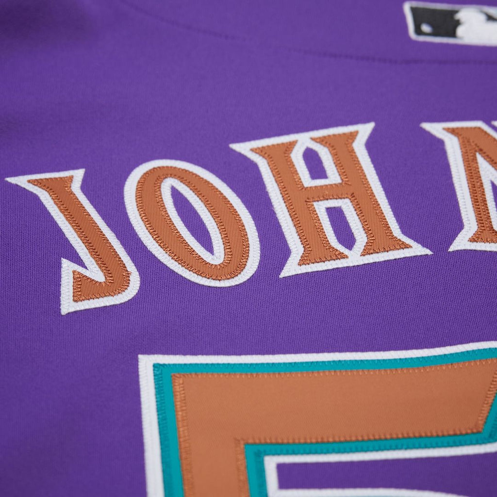Arizona Diamondbacks Mitchell & Ness Randy Johnson 2000 Throwback Authentic Baseball Jersey - Purple