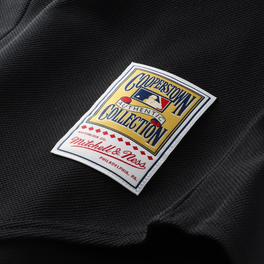 Cincinnati Reds Mitchell & Ness Ken Griffey Jr. Cooperstown Collection Authentic Mesh Batting Practice Baseball Jersey - Black