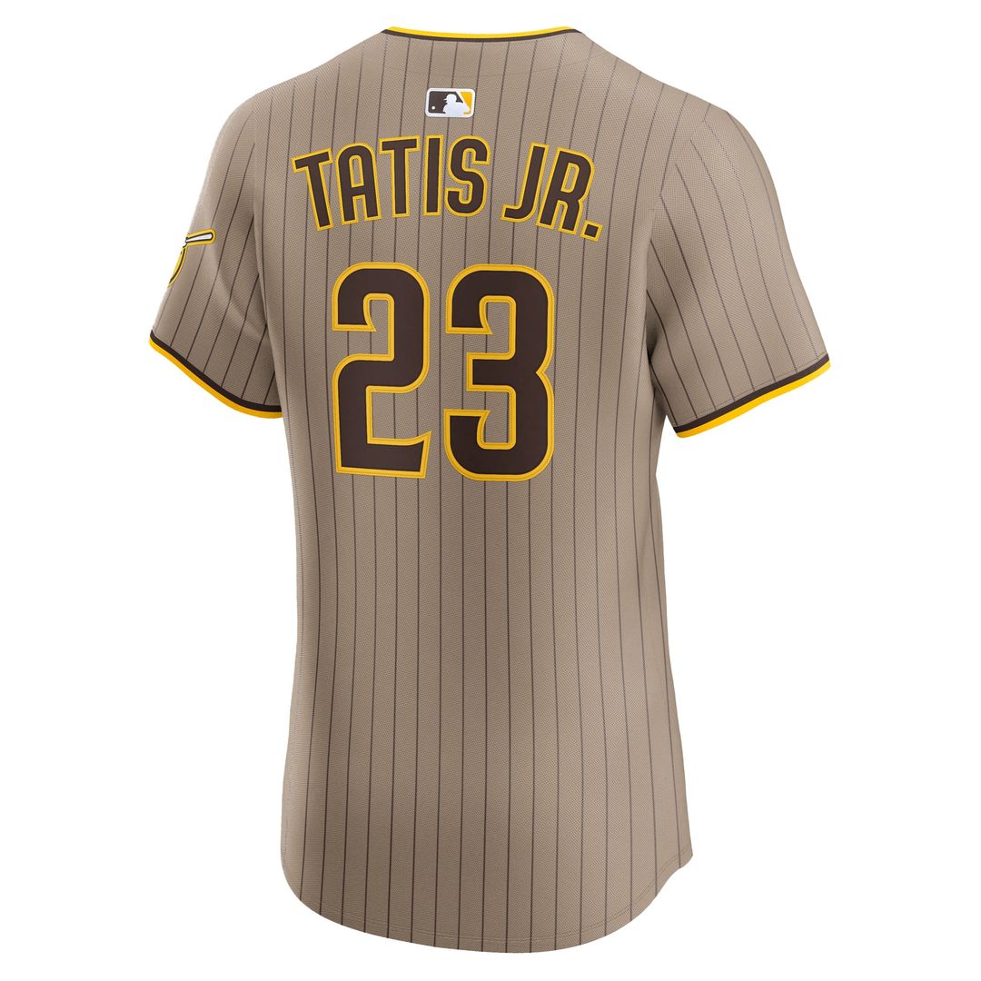 San Diego Padres Nike Fernando Tatis Jr. Home Elite Baseball Jersey - White