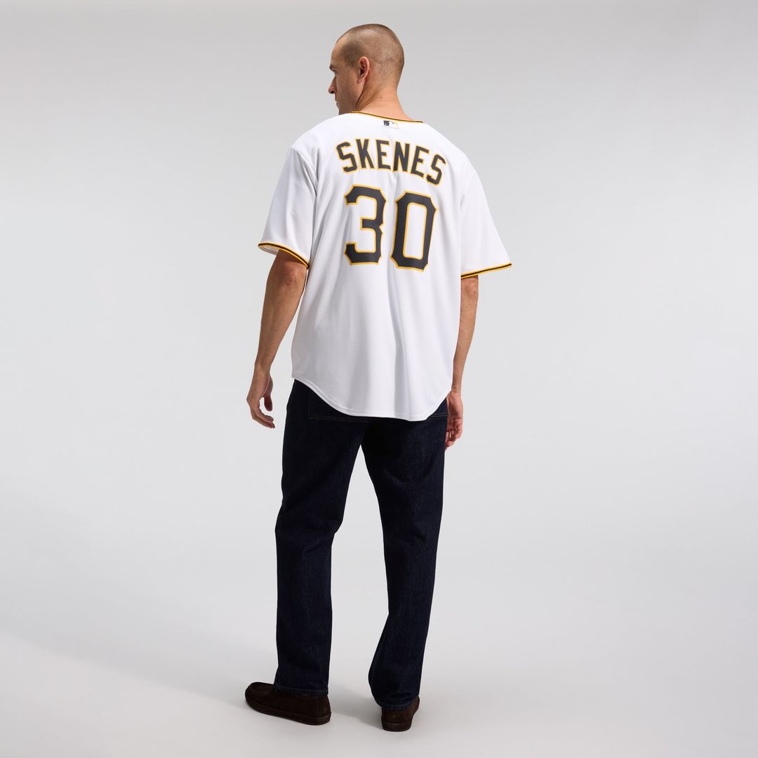 Pittsburgh Pirates Nike Paul Skenes Home Replica Baseball Jersey - White