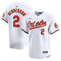 Baltimore Orioles Nike Gunnar Henderson Home Limited Baseball Jersey - White
