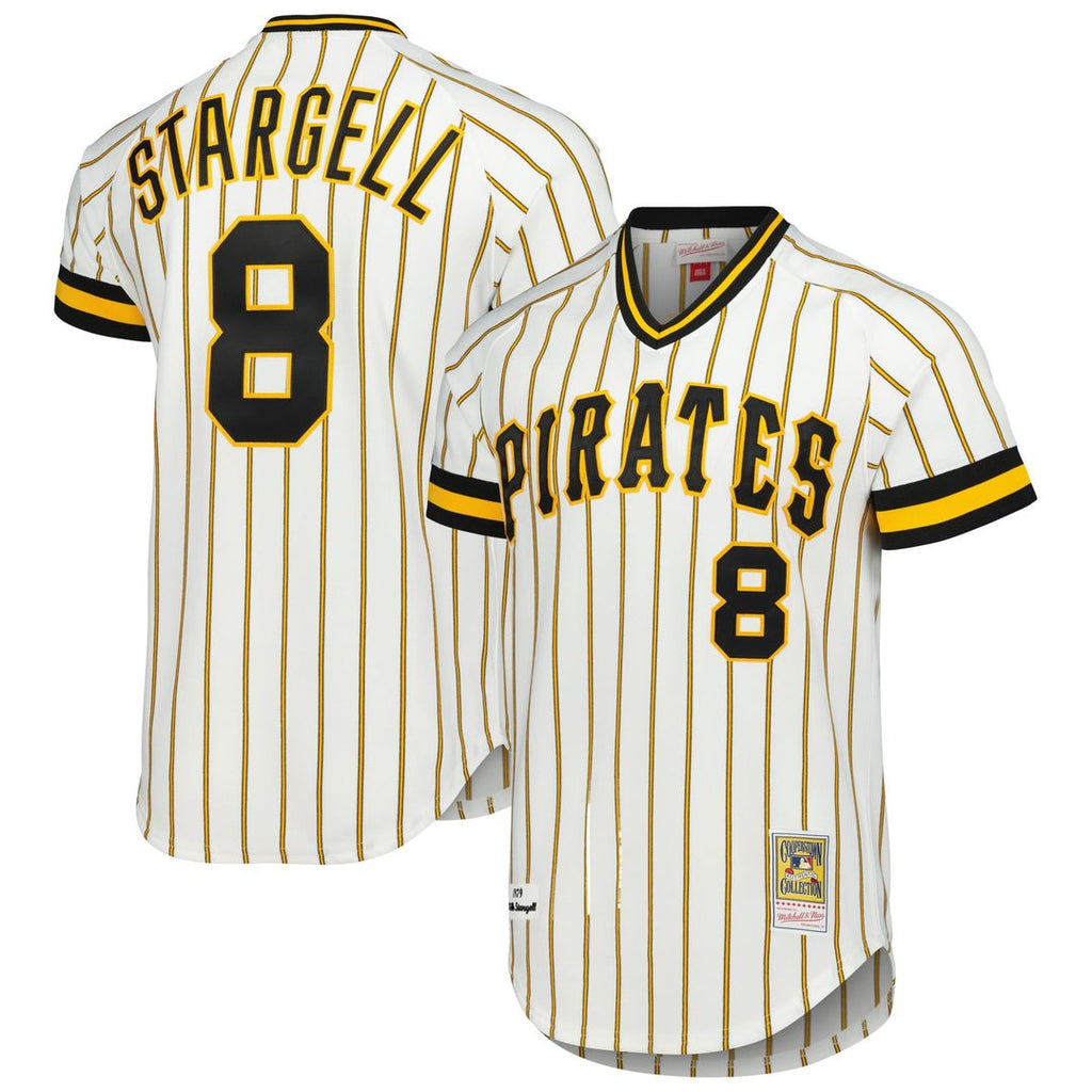 Pittsburgh Pirates Mitchell & Ness Willie Stargell Cooperstown Collection 1979 Authentic Baseball Jersey - White