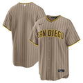 San Diego Padres Nike Alternate Replica Baseball Jersey - Sand