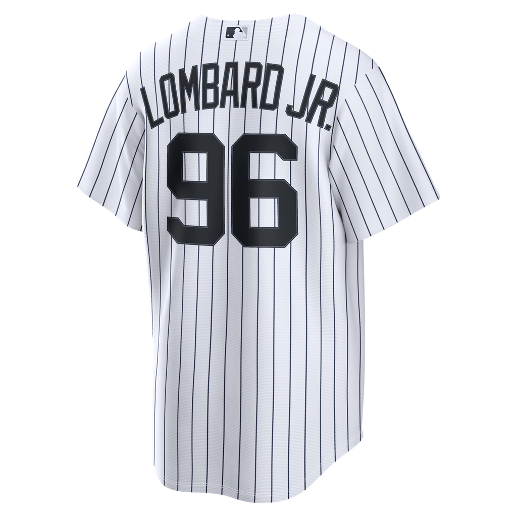 New York Yankees Nike George Lombard Jr. Home Replica Baseball Jersey - White