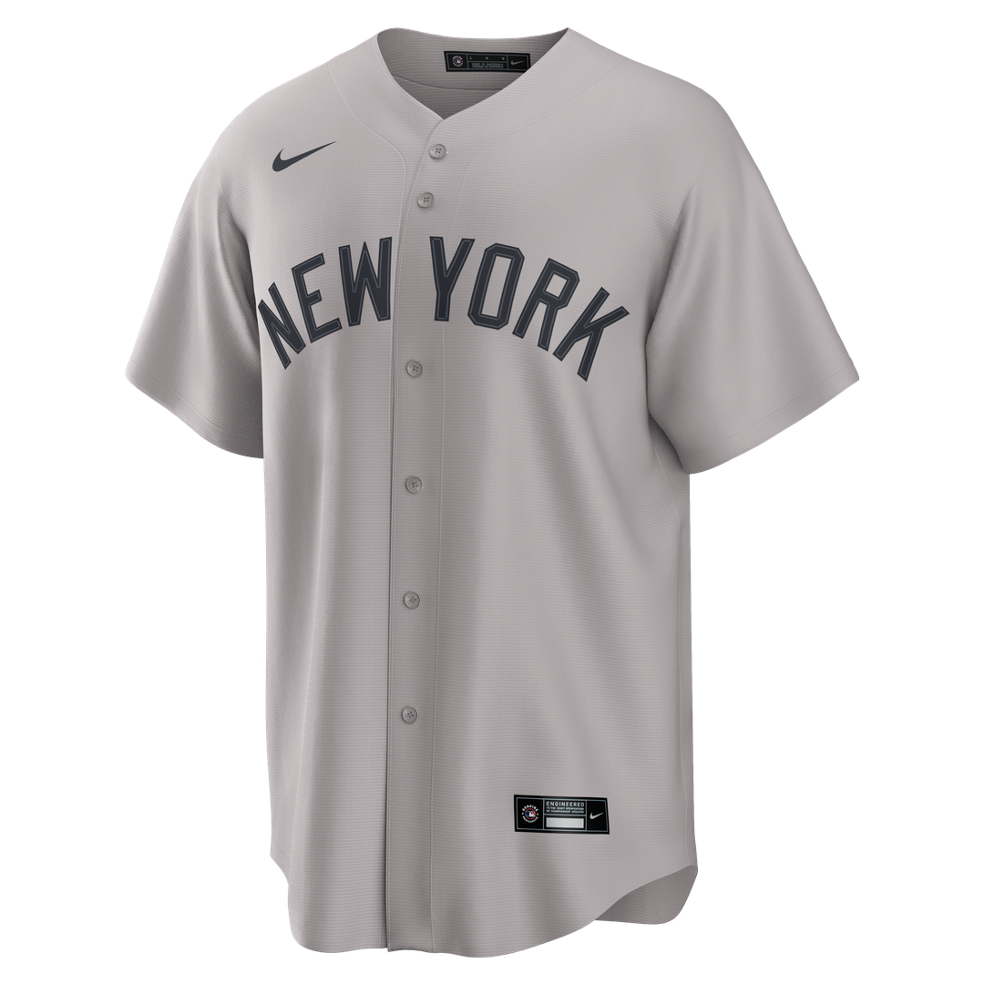 New York Yankees Nike Gerrit Cole Road Replica Baseball Jersey - Gray