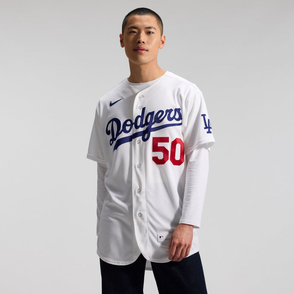 Los Angeles Dodgers Nike Mookie Betts Home Authentic Baseball Jersey - White