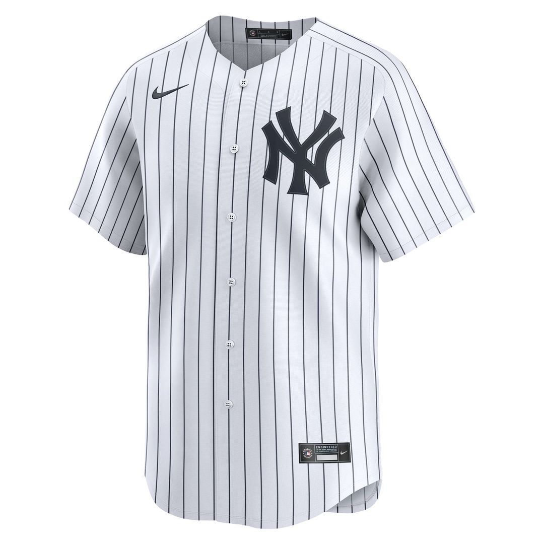 New York Yankees Nike Mickey Mantle Home Limited Baseball Jersey - White