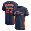 Houston Astros Nike Jose Altuve Alternate 2 Elite Baseball Jersey - Navy