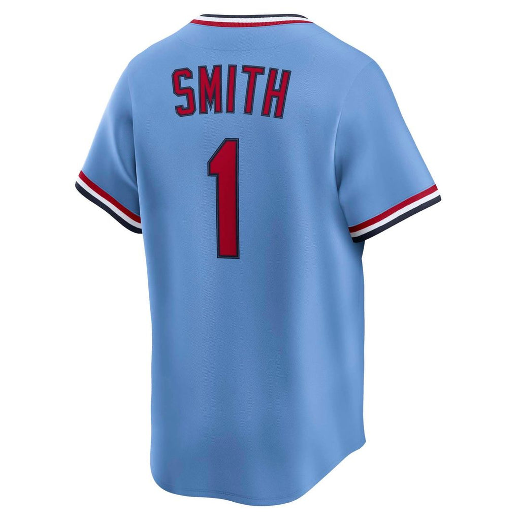 St. Louis Cardinals Nike Ozzie Smith Throwback Cooperstown Collection Limited Baseball Jersey - White