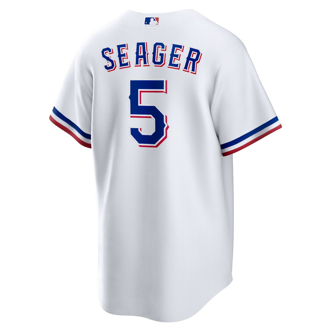 Texas Rangers Nike Corey Seager Home Replica Baseball Jersey - White