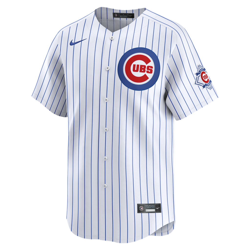 Chicago Cubs Nike Pete Crow-Armstrong 150th Anniversary Limited Baseball Jersey - White