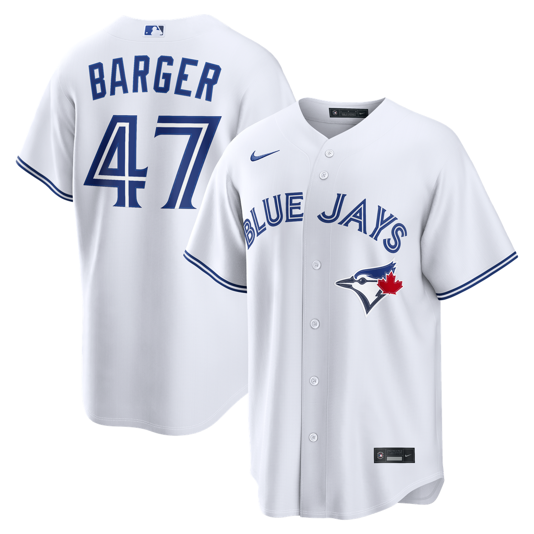 Toronto Blue Jays Nike Addison Barger Home Replica Baseball Jersey - White