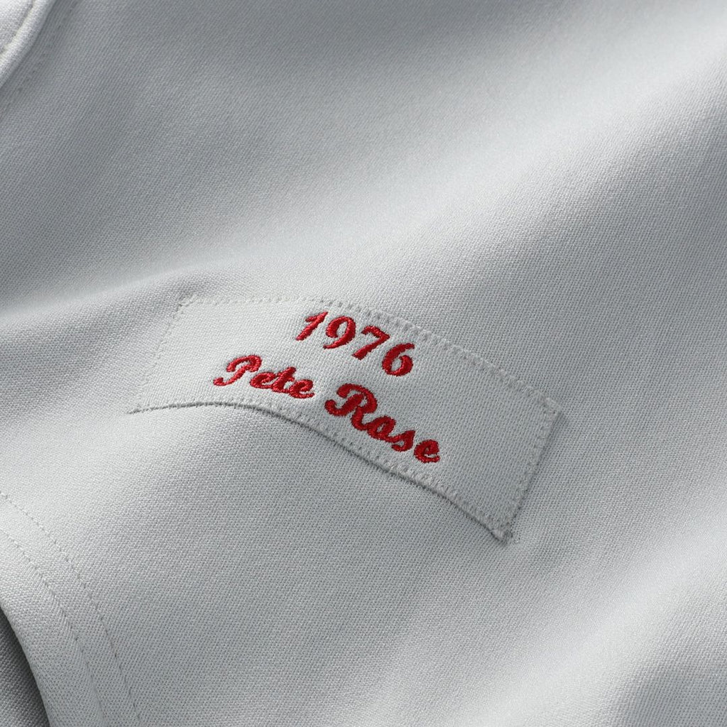 Cincinnati Reds Mitchell & Ness Pete Rose 1976 Authentic Baseball Jersey - Gray