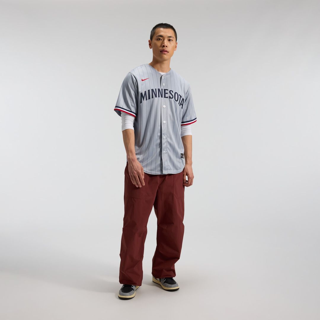 Minnesota Twins Nike Home Replica Team Baseball Jersey - White