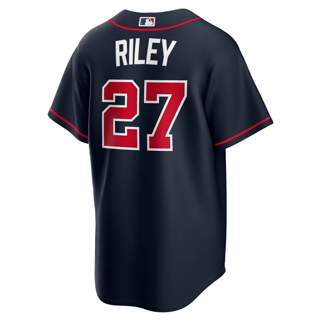 Atlanta Braves Nike Austin Riley Home Replica Baseball Jersey - White