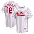Philadelphia Phillies Nike Kyle Schwarber Home Replica Baseball Jersey - White