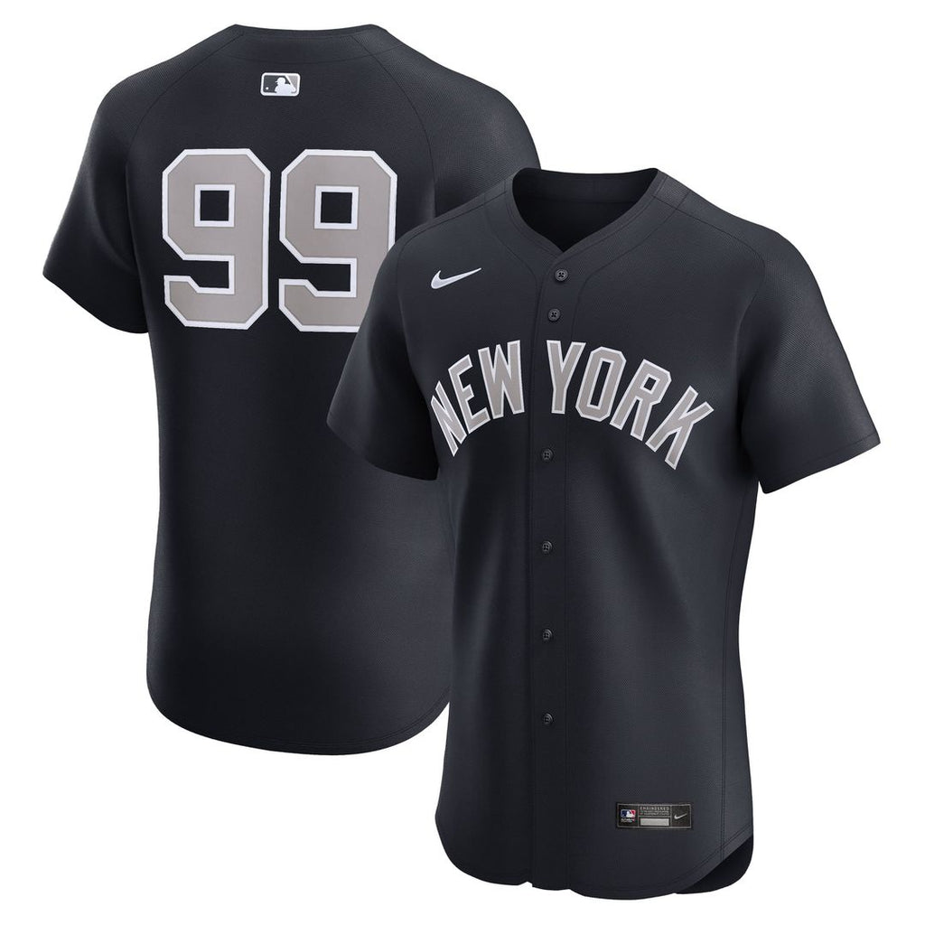 New York Yankees Nike Aaron Judge Alternate Elite Baseball Jersey - Navy