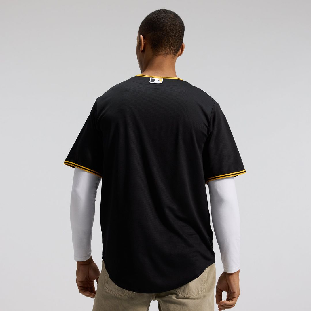 Pittsburgh Pirates Nike Alternate Replica Team Baseball Jersey - Black