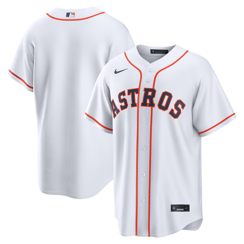 Houston Astros Nike Home Replica Baseball Jersey - White