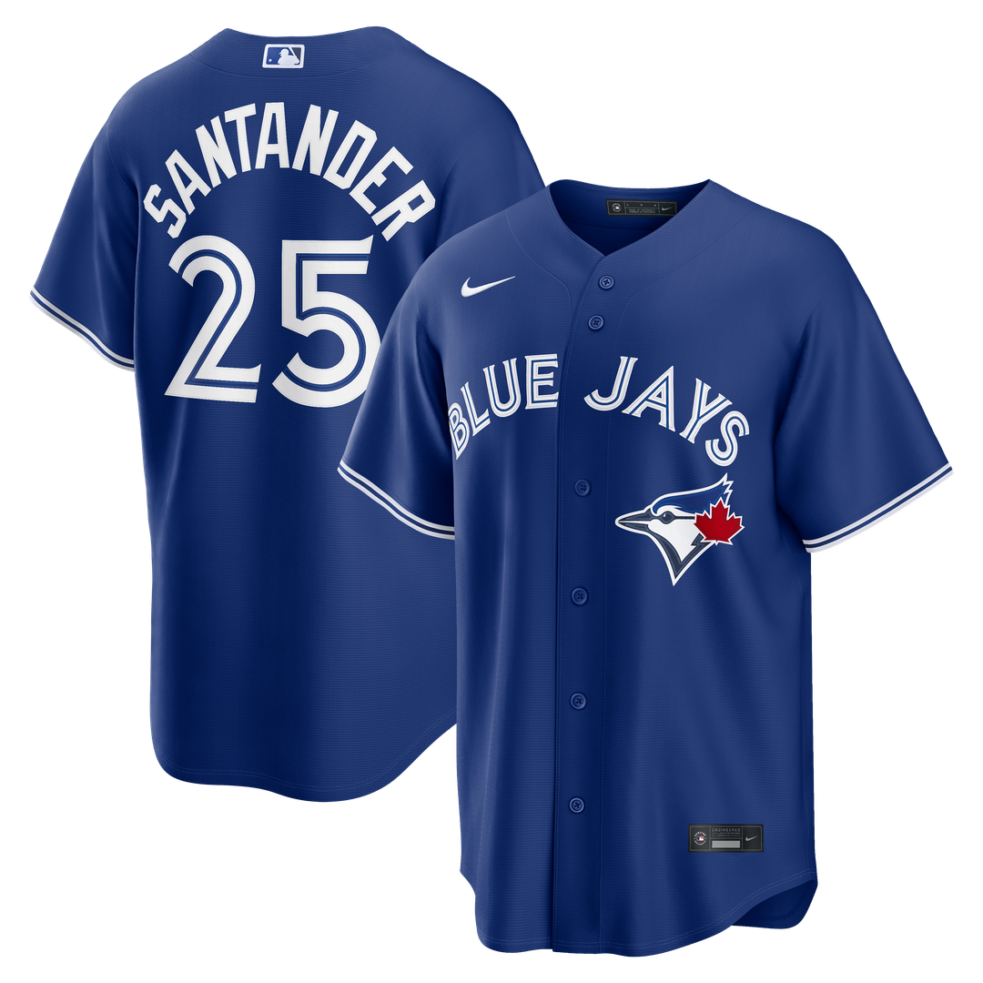 Toronto Blue Jays Nike Anthony Santander Alternate Replica Baseball Jersey - Light Blue